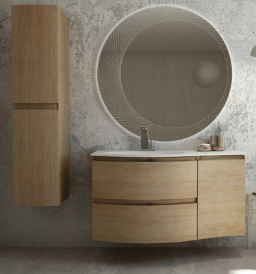 Тумба под раковину CEZARES VAGUE 104 Rovere tabacco