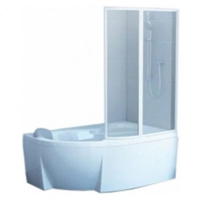 RAVAK 76PB010041 шторка VSK2 Rosa 170P для ванны 170 см правая, белый/пластик