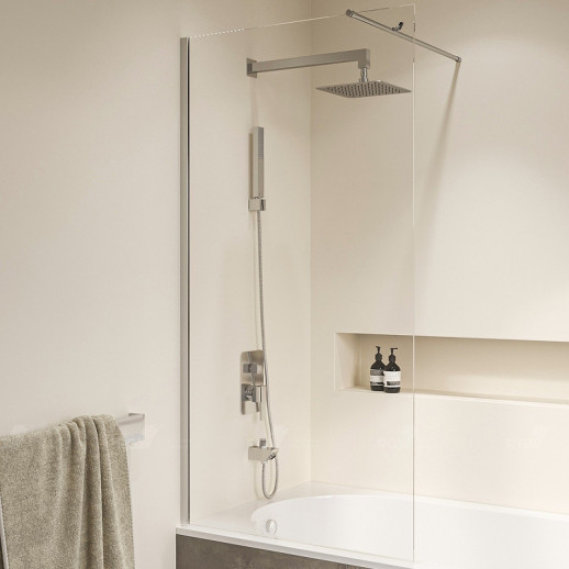 Шторка на ванну RGW Screens SC-050 70x150 351105007-11 прозрачная профиль хром