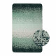 Коврик в ванную SILVER одинарный бирюза, переход, 50х80 см, 100% полиэстер САНАКС (02214)  (02214)