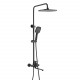 Душевая система Shevanik S6236H, черный  (S6236H)