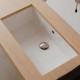 Раковина в ванную Scarabeo Gaia-Tech-Miky 87 8092 белая прямоугольная  (8092)