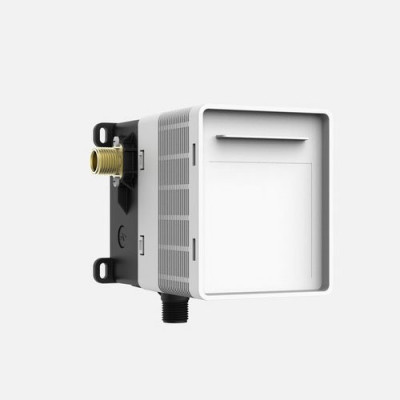 Sanit 03.954.00..0000 монт.коробка со встроенным запорным клапаном для установки системы смыва писсуара