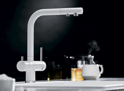 Кухонный смеситель Blanco Fontas II 525141 белый