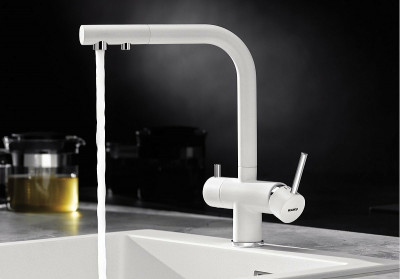 Кухонный смеситель Blanco Fontas II 525141 белый