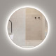 Зеркало подвесное для ванной Onika Сола 60 с LED подсветкой, круглое (206086)  (206086)