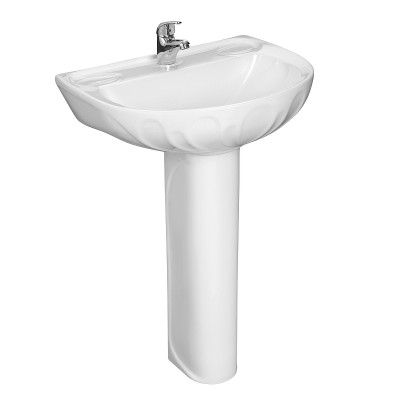 Раковина подвесная Santeri Лотос 60 1.3110.6.S00.10B.0 белая прямоугольная