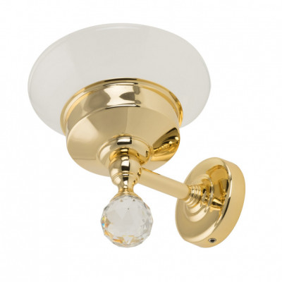 MIGLIORE Amerida SWAROVSKI 16593 мыльница настенная, золото