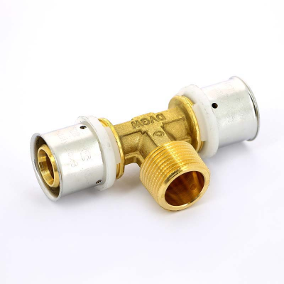 Тройник пресс-Н UNI-FITT 26х3/4"х26 (708G8380)