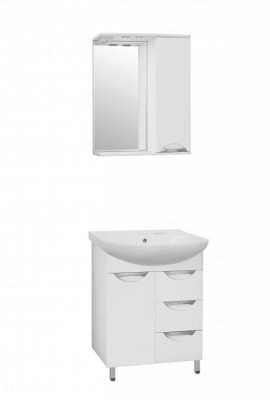 Комплект мебели для ванной Style Line Жасмин 65 белый