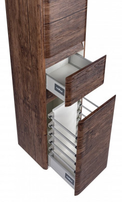 Пенал для ванной Style Line Атлантика 35 Люкс Plus старое дерево (ЛС-00000615)