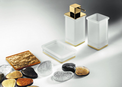 COLOMBO Lulu B9322.gold дозатор жидкого мыла настольный
