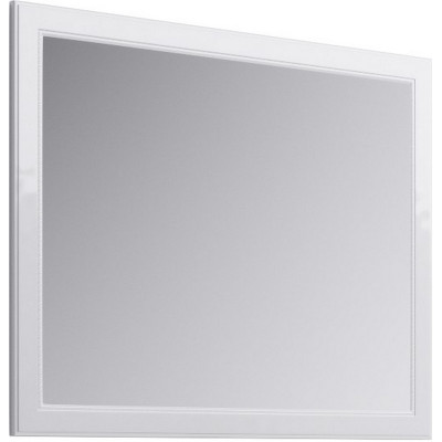 Зеркало в ванную Aqwella 5 Stars Империя 100 Emp.02.10/W белый прямоугольное