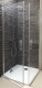 Душевая дверь 100x200 Jacob Delafon Contra E22T101-GA, профиль хром, стекло прозрачное  (E22T101-GA)