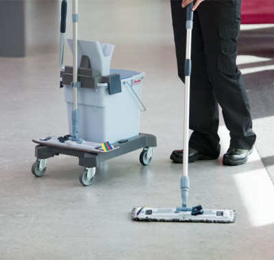 Vileda УльтраСпид Про: одноведерная система 25 л на платформе без транспортировочной ручки