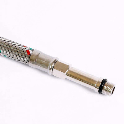 Гибкая подводка для смесителя UNI-FITT МL10х1 - 1/2" 60 см оплетка из нержавеющей стали (503S2806)