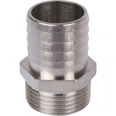 Штуцер резьбовой STOUT НР никелированный 1"x30 SFT-0067-000130