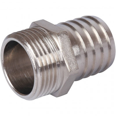 Штуцер резьбовой STOUT НР никелированный 1"x30 SFT-0067-000130