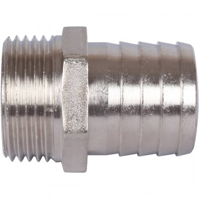 Штуцер резьбовой STOUT НР никелированный 1"x30 SFT-0067-000130