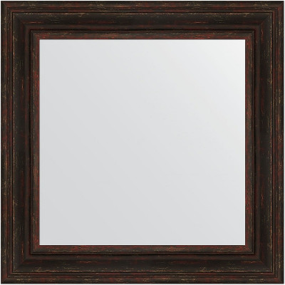 Зеркало настенное Evoform Definite 72х72 BY 3158 в багетной раме Темный прованс 99 мм