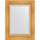 Зеркало настенное Evoform Exclusive 79х59 BY 3392 с фацетом в багетной раме Травленое золото 99 мм  (BY 3392)