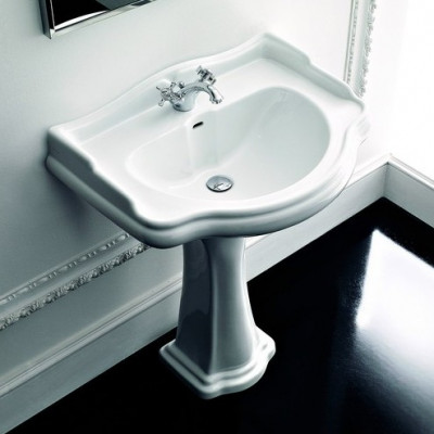 KERASAN Retro 1046bi*1 раковина 69 см х 52 см, белая