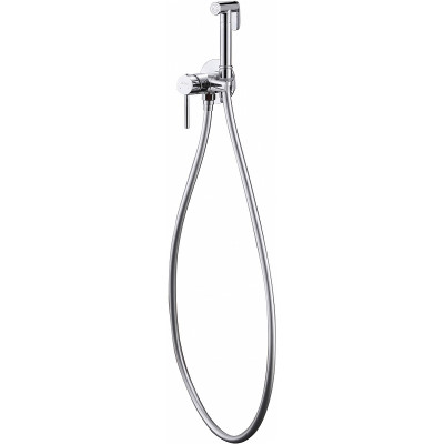 Гигиенический душ со смесителем Abber Wasser Kreis AF8125 хром