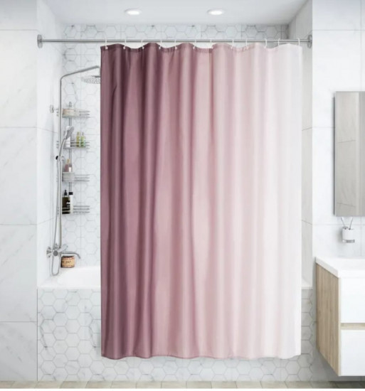 Штора для ванной Primanova 180х200 PLE (фиолетовый) DR-40003