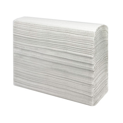 Бумажные полотенца листовые 1-слойные белые Z-КЛАССИК 4000 (20 пачек х 200 листов) BP2203
