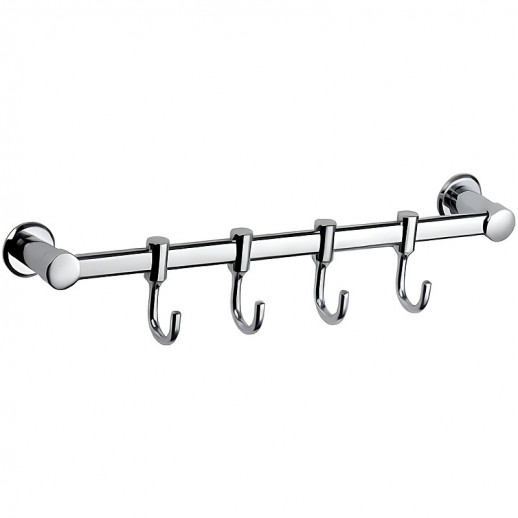 Вешалка для полотенец Haiba HB205-4 (металл) хром