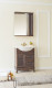 Аллигатор-мебель Валенсия 65 комплект мебели для ванной (тумба решетка + зеркало), массив бука фасад: стекло (вал-65-стекло)