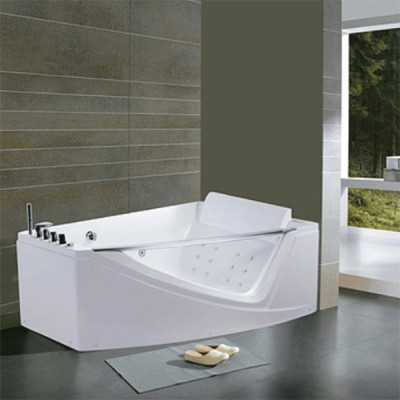 Акриловая ванна Orans 120x170 R 65109r0 с гидромассажем асимметричная