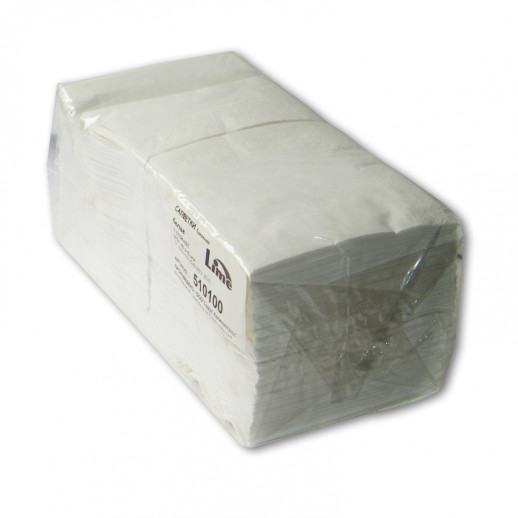Lime салфетки 2 сл 24х24 см 250 шт сервировочные