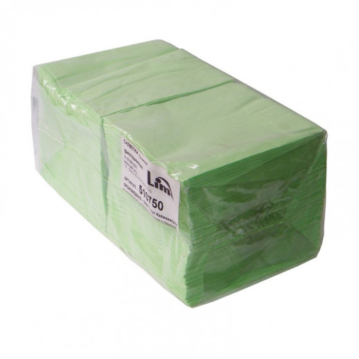 Lime салфетки 2 сл 24х24 см 250 шт сервировочные