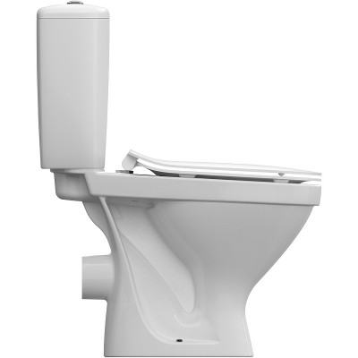 Унитаз компакт Cersanit Melar 031 3/6 DPL EO Slim 64234 с бачком и сиденьем микролифт