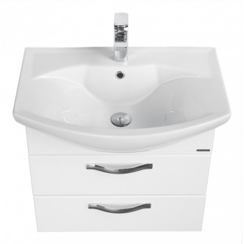 Тумба под раковину Aquaton Ария 50 М подвесная белый (1A140001AA010)