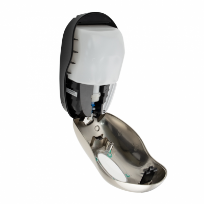 GFmark 720 настенный сенсорный дозатор для дезинфекции 1000 мл, пластик/хром