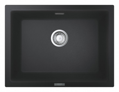 Мойка GROHE K700U с одной чашей, 610 x 460 мм, черный гранит (31655AP0)