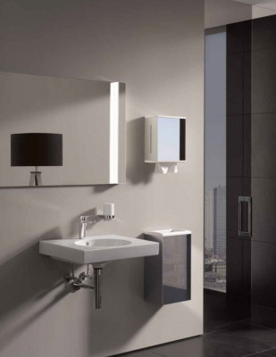 Держатель бумажных полотенец Keuco Moll 12785010200, хром/белый