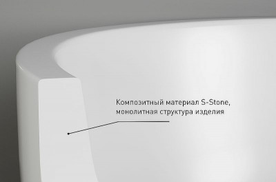 Раковина-чаша Salini Gloria 60 307 1102207M белая матовая прямоугольная