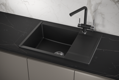 Кухонная мойка Granula 7003, ШВАРЦ