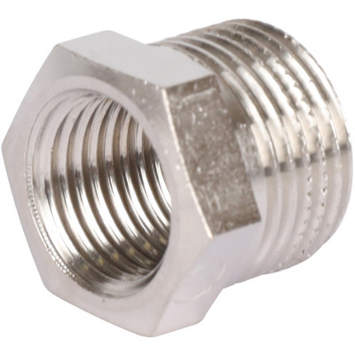 Футорка STOUT латунь резьбовый никелированная 3/8X1/4 SFT-0029-003814