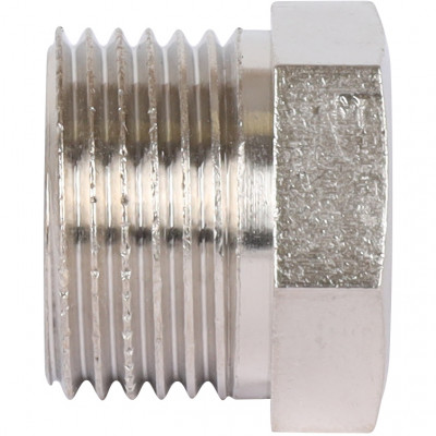 Футорка STOUT латунь резьбовый никелированная 3/8X1/4 SFT-0029-003814