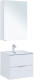 Комплект мебели для ванной Aquanet Алвита New 60 2 ящика, белый матовый (00274216)  (00274216)
