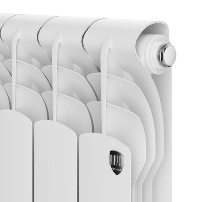 Радиатор биметалл Royal Thermo Revolution Bimetall 350 – 4 секций (RTRB35004)