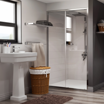WasserKRAFT Main 41S30 душевая дверь 130 см, раздвижная