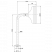Nicolazzi Classic shower 5702 BZ 20 верхний душ (Ø 20 см) с кронштейном, бронза