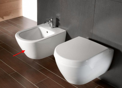 Villeroy&Boch SUBWAY 2.0 54000001 биде подвесное, белое