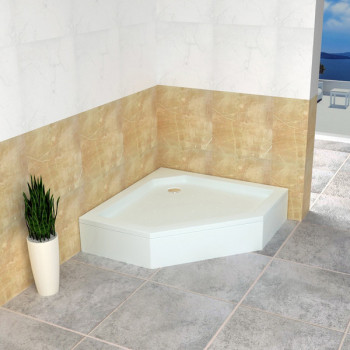 Душевой поддон RGW STYLE-TR Acryl трапеция 900x900 белый глубина 50мм (16180599-11)