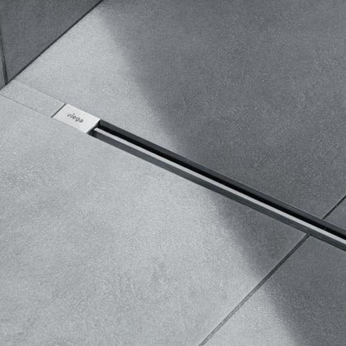 Viega Visign SR2 686291 дизайн-вставка, хром